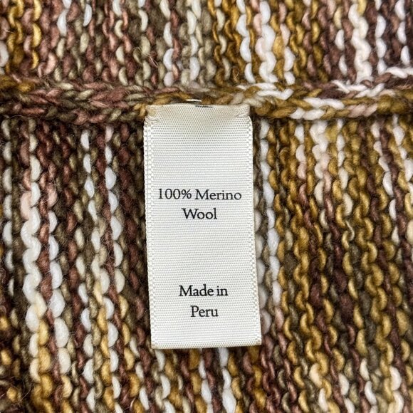 NWT Matta Merino Wool Sweater SZ M V-Neck Made In Peru Boho Cottage Cozy - Picture 10 of 12